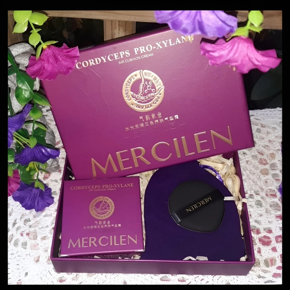 🆕FLAWLESS BB CREAM TRI~COLOR AIR CUSHION FOUNDATION BOXED GIFT SET(2 BB CREAMS)